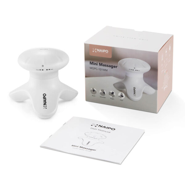 Naipo Mini Masajeador De Mano Resistente Al Agua - Imagen 7