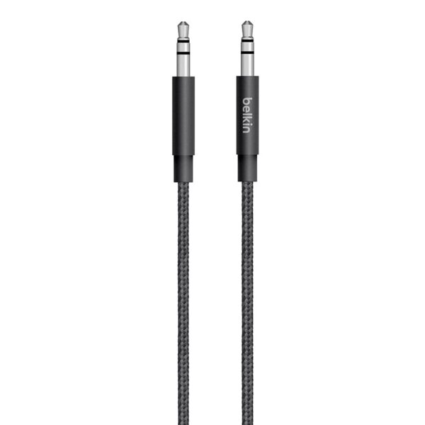 Belkin Cable Stereo Mixit Metallic 1.20 Mts Apr Negro