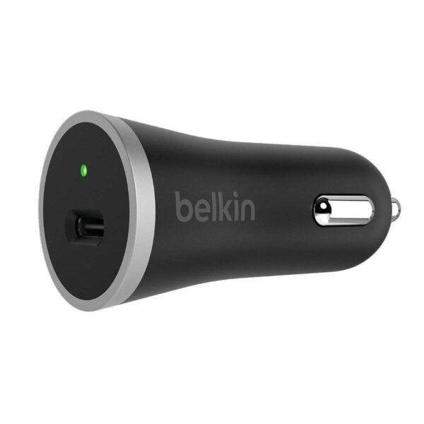 Belkin Cargador de coche concector USB-C, 15 W con cable de 1, 2 metros - Imagen 2
