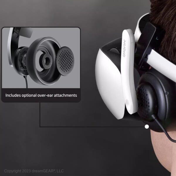 Bionik Mantis - Auriculares ligeros desmontables para Play Station Virtual Reality (PSVR) - Imagen 2
