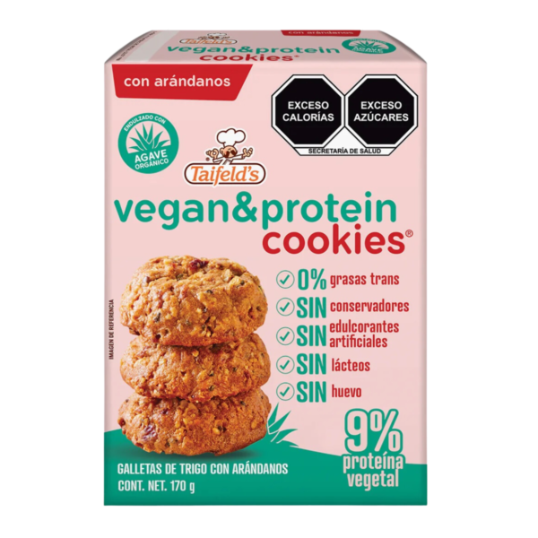 Galleta Integral Vegana & Proteína con Arándanos / Chocolate.  Selecciona Sabor/ Gramaje - Imagen 6