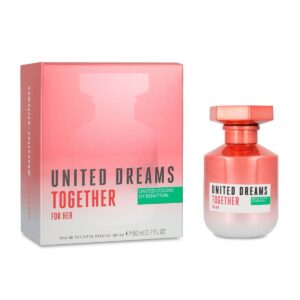 BENETTON UNITED DREAMS TOGETHER 80ML HER EDT SPRAY